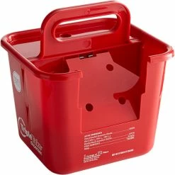 VIETRI SHOP 33 Sani Professional 924BKT1 Red Triple Take Dispenser