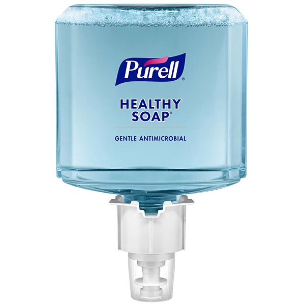 Purell® 6480-02 Healthy Soap® Foodservice ES6 1200 ML Antimicrobial Foaming Hand Soap - 2/Case 1 Purell® 6480-02 Healthy Soap® Foodservice ES6 1200 ML Antimicrobial Foaming Hand Soap - 2/Case