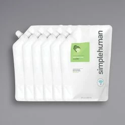 Simplehuman CT1080 28 Fl. Oz. Cucumber Scented Foam Hand Soap Refill Pouch - 6/Case