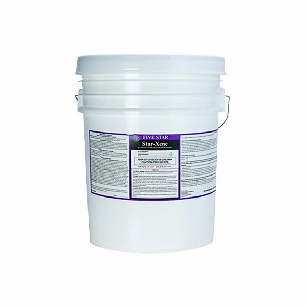 Five Star Chemicals 26-STX-FS05 Star-Xene Stabilized Chlorine Dioxide Brewery Sanitizer 5 Gallon 1 Five Star Chemicals 26-STX-FS05 Star-Xene Stabilized Chlorine Dioxide Brewery Sanitizer 5 Gallon