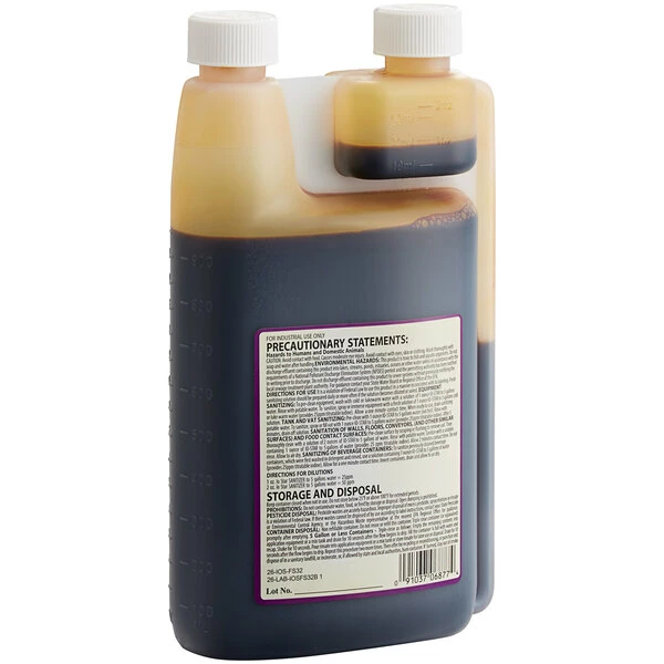 Five Star Chemicals 26-IOS-FS32-10 IO-Star Low-Foaming Iodophor Brewery Sanitizer 32 Oz. 2 Five Star Chemicals 26-IOS-FS32-10 IO-Star Low-Foaming Iodophor Brewery Sanitizer 32 Oz. - Image 2