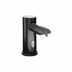 American Specialties, Inc. EZ Fill 10-0390-1AC-41 Top Fill Multi-Feed Matte Black Liquid Soap Dispenser - AC Powered