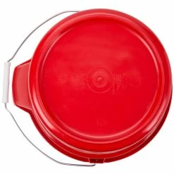 Continental 8114RD Huskee 14 Qt. Red Round Utility Bucket -VIETRI SHOP 554239