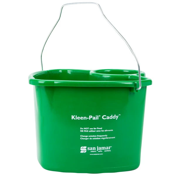 San Jamar KP500 Kleen-Pail Cleaning Caddy With Pail And Spray Bottle 5 San Jamar KP500 Kleen-Pail Cleaning Caddy With Pail And Spray Bottle - Image 5