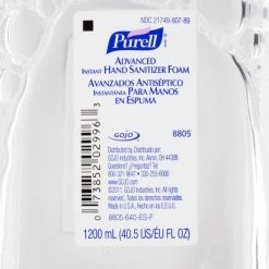 Purell® 8805-03 ADX Advanced 1200 ML Foaming Instant Hand Sanitizer - 3/Case -VIETRI SHOP 630532