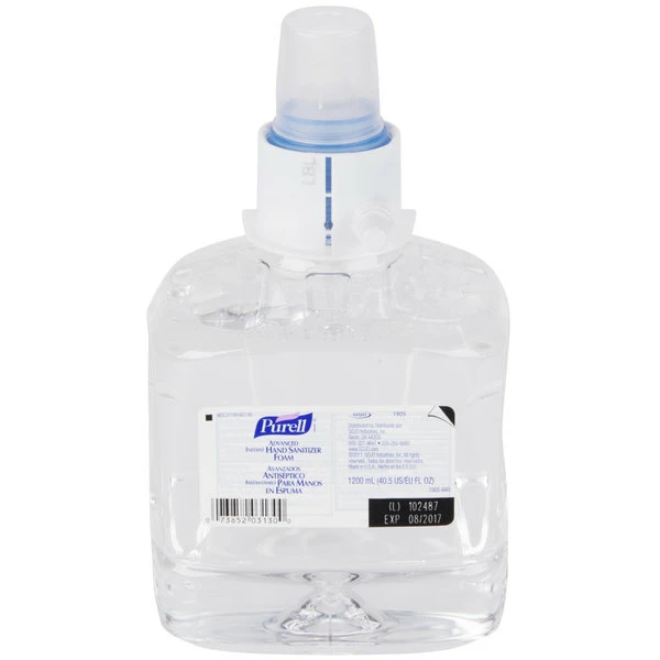 Purell® 1905-02 LTX Advanced 1200 ML Foaming Instant Hand Sanitizer 1 Purell® 1905-02 LTX Advanced 1200 ML Foaming Instant Hand Sanitizer