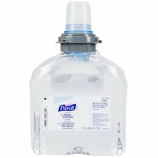 Purell® 5392-02 TFX Advanced 1200 ML Foaming Instant Hand Sanitizer 2 Purell® 5392-02 TFX Advanced 1200 ML Foaming Instant Hand Sanitizer - Image 2