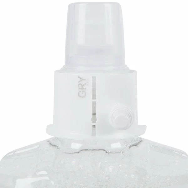 GOJO® 1911-02 LTX Clear & Mild 1200 ML Fragrance Free Foaming Hand Soap - 2/Case 4 GOJO® 1911-02 LTX Clear & Mild 1200 ML Fragrance Free Foaming Hand Soap - 2/Case - Image 4
