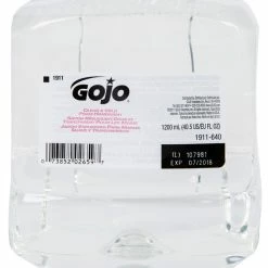 GOJO® 1911-02 LTX Clear & Mild 1200 ML Fragrance Free Foaming Hand Soap -VIETRI SHOP 645171
