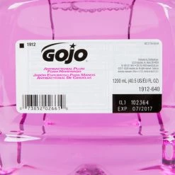 GOJO® 1912-02 LTX Plum 1200 ML Foaming Antibacterial Hand Soap -VIETRI SHOP 645507