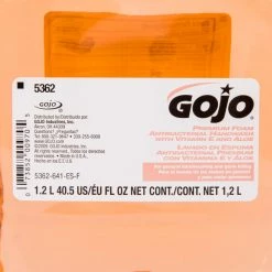 GOJO® 5362-02 TFX Premium 1200 ML Fresh Fruit Foaming Antibacterial Hand Soap - 2/Case -VIETRI SHOP 645764