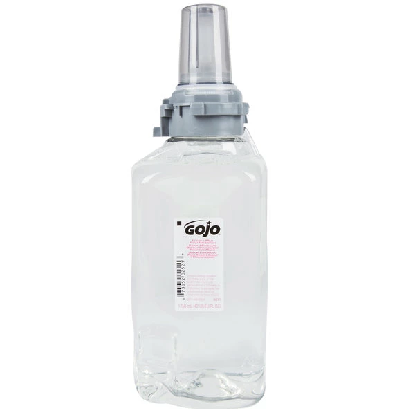 GOJO® 8811-03 ADX Clear & Mild 1250 ML Fragrance Free Foaming Hand Soap - 3/Case 2 GOJO® 8811-03 ADX Clear & Mild 1250 ML Fragrance Free Foaming Hand Soap - 3/Case - Image 2
