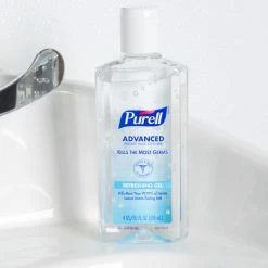 Purell® 9651-24 Advanced 4 Oz. Instant Hand Sanitizer - 24/Case
