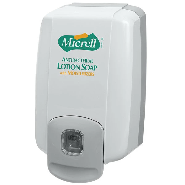 Micrell® 2225-08 NXT 2000 ML Dove Gray Maximum Capacity Manual Hand Soap Dispenser 1 Micrell® 2225-08 NXT 2000 ML Dove Gray Maximum Capacity Manual Hand Soap Dispenser
