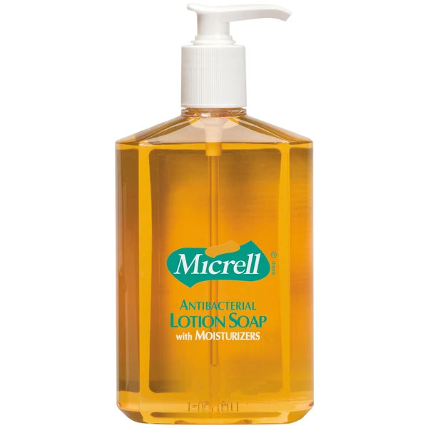 Micrell® 9759-12 12 Oz. Floral Antibacterial Lotion Hand Soap With PCMX And Pump - 12/Case 1 Micrell® 9759-12 12 Oz. Floral Antibacterial Lotion Hand Soap With PCMX And Pump - 12/Case