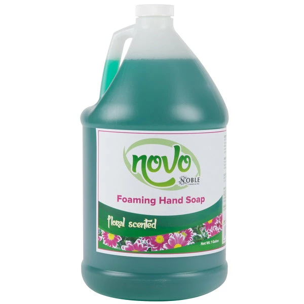 Novo By Noble Chemical Noble Chemical Novo 1 Gallon / 128 Oz. Foaming Hand Soap - 4/Case 2 Novo By Noble Chemical Noble Chemical Novo 1 Gallon / 128 Oz. Foaming Hand Soap - 4/Case - Image 2