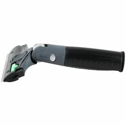 Unger® Unger EN100 ErgoTec Ninja 4" Black 2-in-1 Glass Scraper With Blade And Safety Cap -VIETRI SHOP 834055