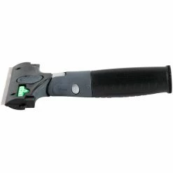 Unger® Unger EN100 ErgoTec Ninja 4" Black 2-in-1 Glass Scraper With Blade And Safety Cap -VIETRI SHOP 834056