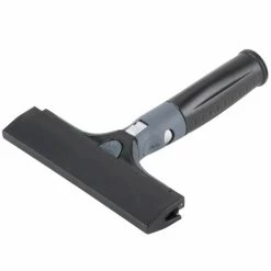 Unger® Unger ENH15 ErgoTec Ninja 6" Black 2-in-1 Glass Scraper With Blade, Safety Cap, And Holster -VIETRI SHOP 834670