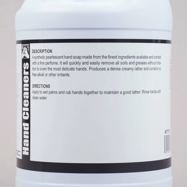 Noble Chemical 1 Gallon / 128 Oz. Pearl Lotion Hand Soap - 4/Case 4 Noble Chemical 1 Gallon / 128 Oz. Pearl Lotion Hand Soap - 4/Case - Image 4