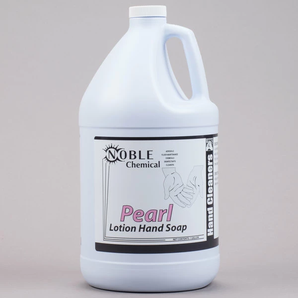 Noble Chemical 1 Gallon / 128 Oz. Pearl Lotion Hand Soap - 4/Case 2 Noble Chemical 1 Gallon / 128 Oz. Pearl Lotion Hand Soap - 4/Case - Image 2