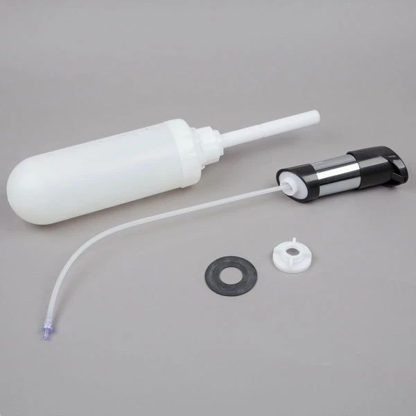 Kutol 9930BLK Health Guard Black Counter Mount Soap Dispenser 1000 ML 6 Kutol 9930BLK Health Guard Black Counter Mount Soap Dispenser 1000 ML - Image 6