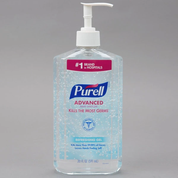 Purell® 3023-12 Advanced 20 Oz. Gel Instant Hand Sanitizer - 12/Case 2 Purell® 3023-12 Advanced 20 Oz. Gel Instant Hand Sanitizer - 12/Case - Image 2