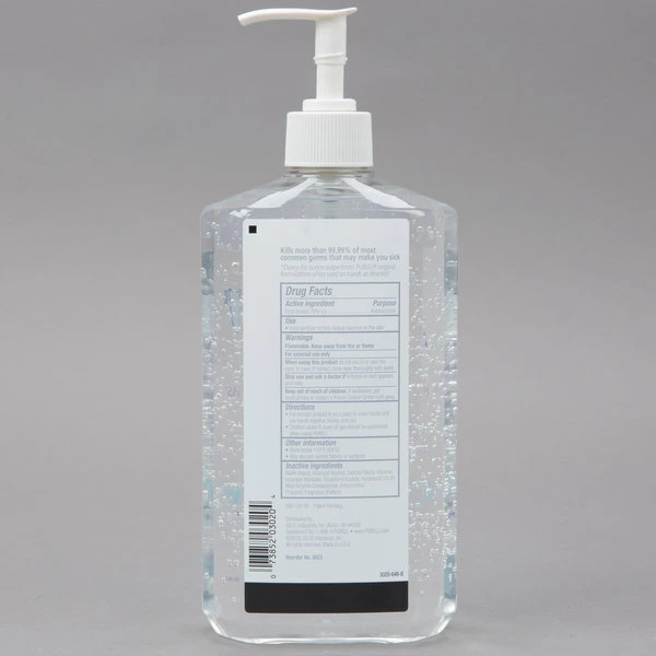 Purell® 3023-12 Advanced 20 Oz. Gel Instant Hand Sanitizer - 12/Case 3 Purell® 3023-12 Advanced 20 Oz. Gel Instant Hand Sanitizer - 12/Case - Image 3