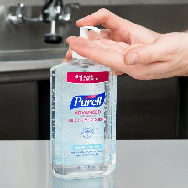 Purell® 3023-12 Advanced 20 Oz. Gel Instant Hand Sanitizer - 12/Case 1 Purell® 3023-12 Advanced 20 Oz. Gel Instant Hand Sanitizer - 12/Case