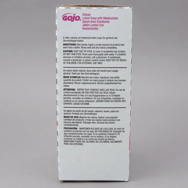 GOJO® 2217-04 NXT Deluxe 2000 ML Floral Lotion Hand Soap With Moisturizers 5 GOJO® 2217-04 NXT Deluxe 2000 ML Floral Lotion Hand Soap With Moisturizers - Image 5