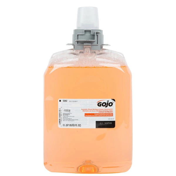 GOJO® 5262-02 FMX-20 Luxury 2000 ML Orange Blossom Foaming Antibacterial Hand Soap With PCMX 2 GOJO® 5262-02 FMX-20 Luxury 2000 ML Orange Blossom Foaming Antibacterial Hand Soap With PCMX - Image 2