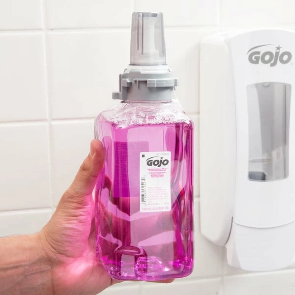 GOJO® 8812-03 ADX 1250 ML Antibacterial Plum Foam Hand Soap - 3/Case 1 GOJO® 8812-03 ADX 1250 ML Antibacterial Plum Foam Hand Soap - 3/Case