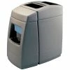 Commercial Zone 75810599 55 Gallon Islander Series Haven 1 Charcoal Gray Rectangular Waste Container With Paper Towel Dispenser, Squeegee, And Windshield Wash Station