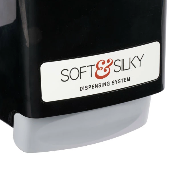Kutol 9951ZPL Soft & Silky 800 ML Black Bag-In-Box Hand Soap Dispenser 6 Kutol 9951ZPL Soft & Silky 800 ML Black Bag-In-Box Hand Soap Dispenser - Image 6