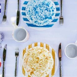 Vietri Amalfitana Aqua Stripe Dinner Plate -VIETRI SHOP AMA 4100A 5 1800x1800