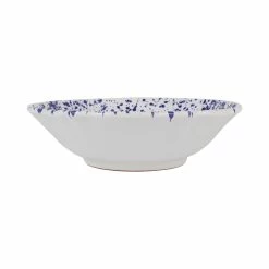 Vietri Amalfitana Cobalt Splatter Serving Bowl