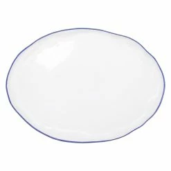 Vietri Aurora Edge Large Oval Platter