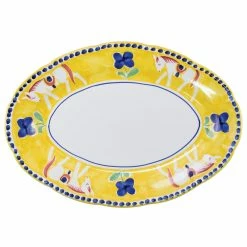 Vietri Campagna Cavallo Oval Platter