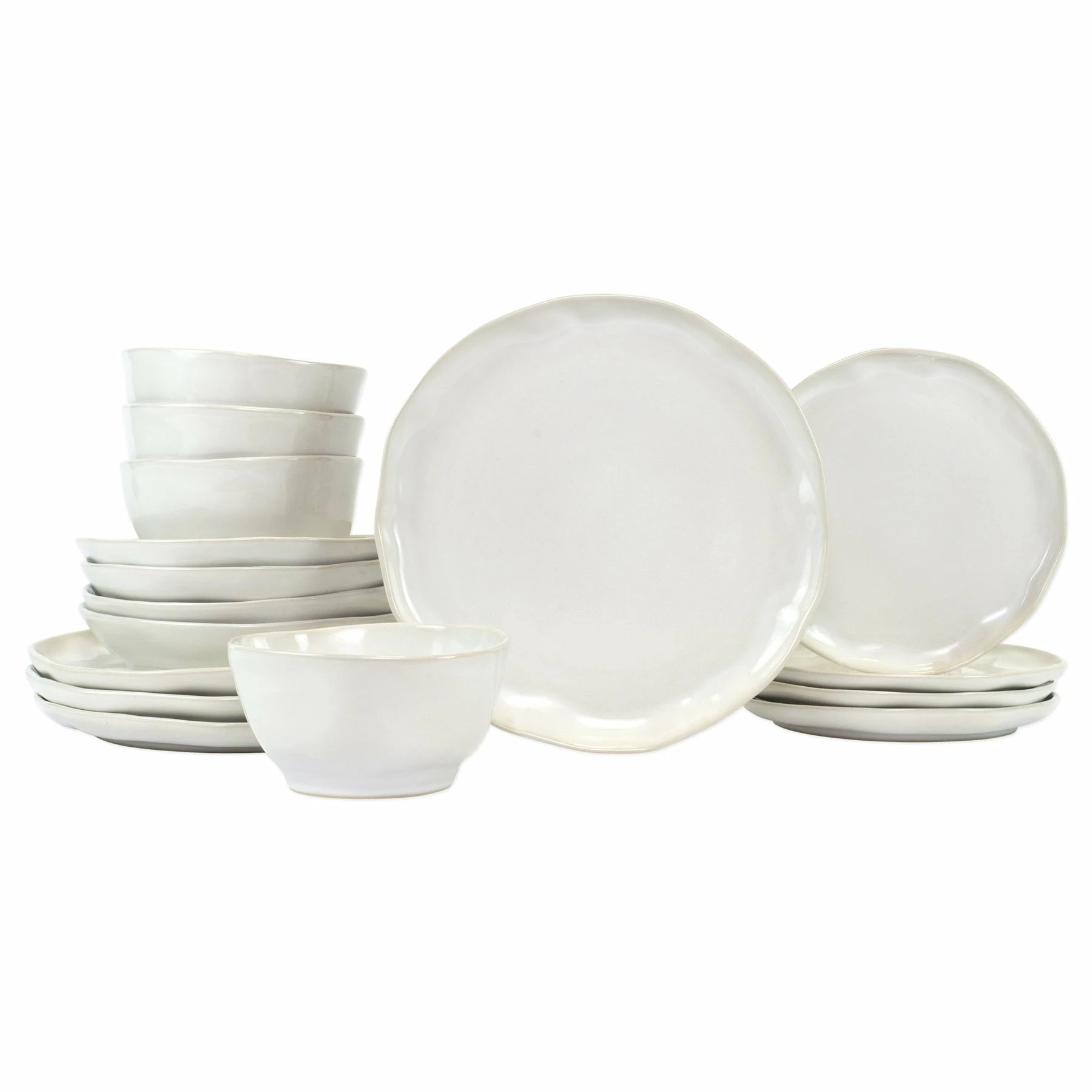 Vietri Forma Cloud Sixteen-Piece Place Setting 1 Vietri Forma Cloud Sixteen-Piece Place Setting