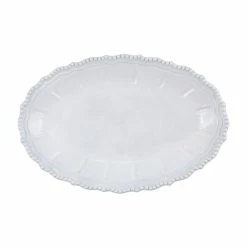 Vietri Incanto Baroque Large Oval Shallow Bowl