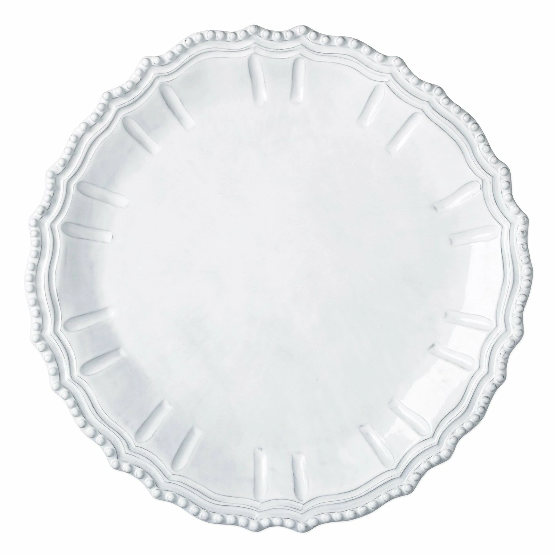 Vietri Incanto Baroque Round Platter 1 Vietri Incanto Baroque Round Platter