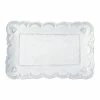 Vietri Incanto Lace Small Rectangular Platter
