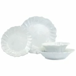 Vietri Incanto Ruffle Four-Piece Place Setting