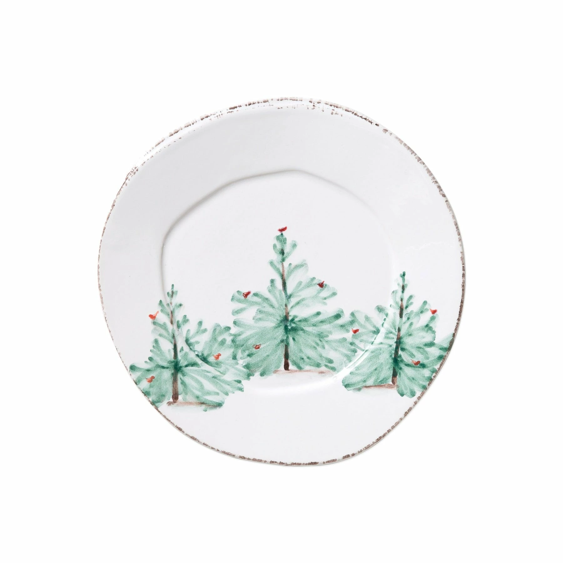 Vietri Lastra Holiday Salad Plate 1 Vietri Lastra Holiday Salad Plate