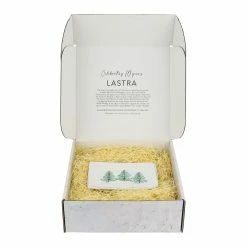 Vietri Lastra Holiday Small Rectangular Tray