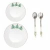 Vietri Lastra Holiday 3-Piece Serverware Set