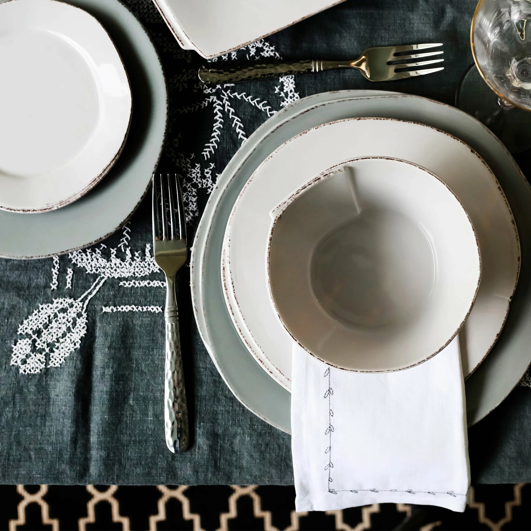 Vietri Lastra Dinner Plate 15 Vietri Lastra Dinner Plate - Image 15