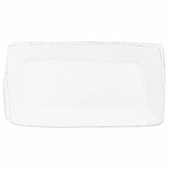 Vietri Lastra White Rectangular Platter