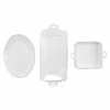 Vietri Lastra White 3-Piece Hostess Set
