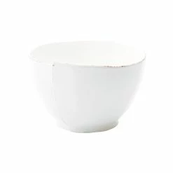 Vietri Lastra White Deep Serving Bowl